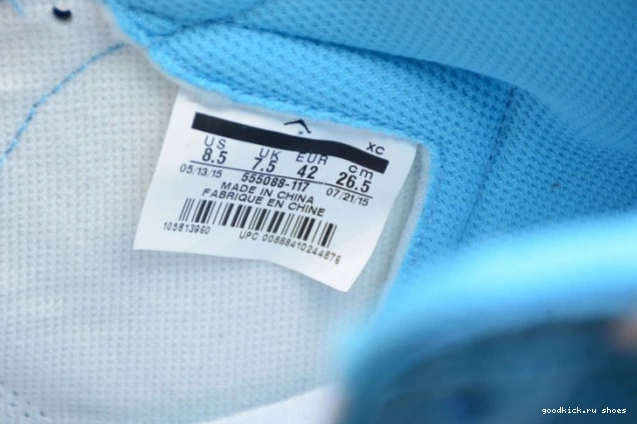 Rep High 1 555088-117 Jordan Air Retro 'UNC' OG 0703